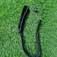 Polyester Plain Security Lanyard - High-quality Polyester Material, Standard Size, Black Color | Unisex Design, Washable And Durable