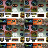 Security Uniform Labels - High-quality Cotton, 3.22 Mm Thickness | Customized Logo, Various Color Options, Durable Design For Guards