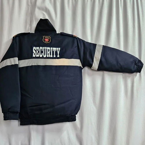 Reflective Security Jacket - Color: Dark Blue