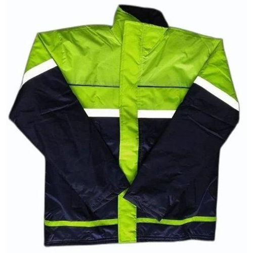 Security Guard Jacket - Color: Black & Green