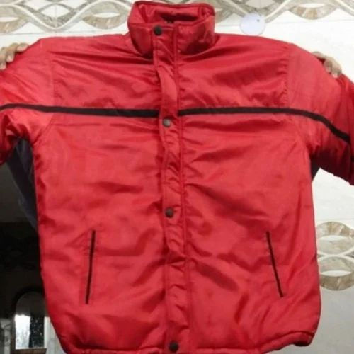 Workers Safety Jacket - Color: Red