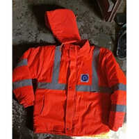 Full Sleeve Cotton Construction Workers Uniform - Color: Orange & Grey