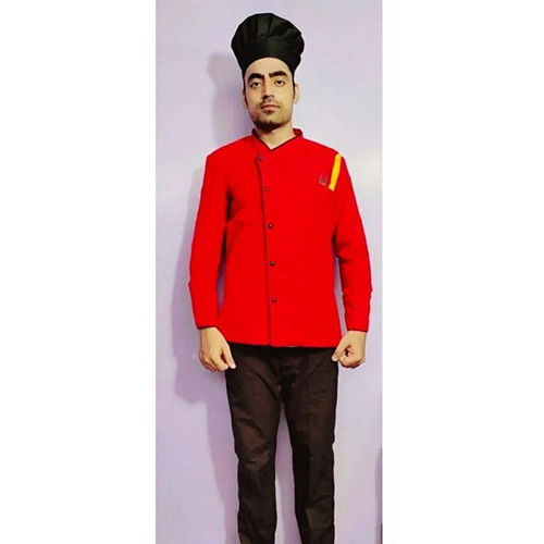 Mens Housekeeping Uniform - Color: Red