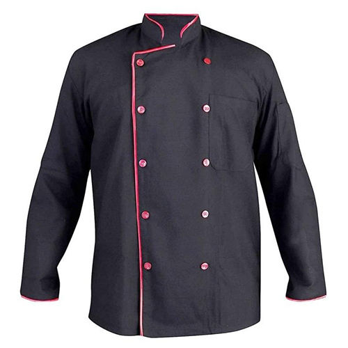 Cotton Chef Coat - Color: Dark Blue