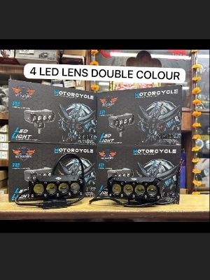 4 Led lens Double Colour