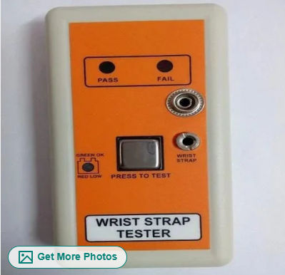 Wrist Strap Tester - Color: Orange