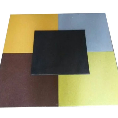 10Mm Gym Flooring Tiles - Color: Multicolor