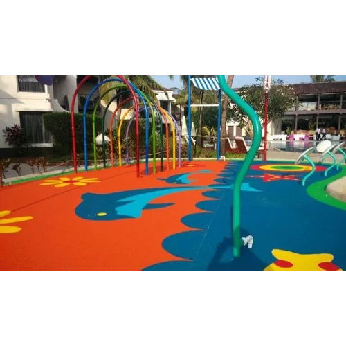 Outdoor Play Ground Rubber Flooring Services