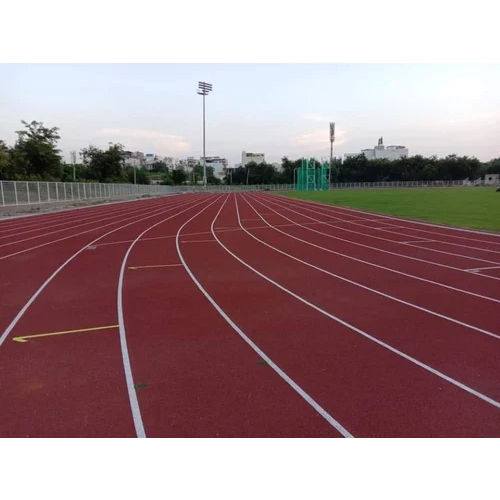 Running Track Rubber Flooring Service