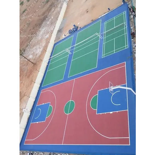 Basketball Court Flooring Service