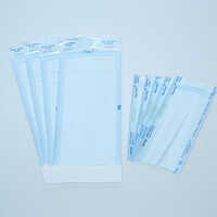 Blue Sterilization Pouch - Ie60 Gsm Medical Grade Paper And 56 Gsm Laminated Cast Poly Propylene, Color Change Indicator For Steam Sterilization