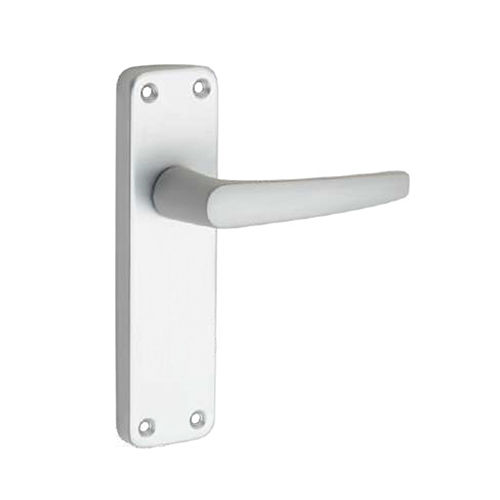 Aluminium Door Handle - High-Quality Aluminum, Standard Size, Polished Silver Finish | Versatile Door Closer/Opener Function