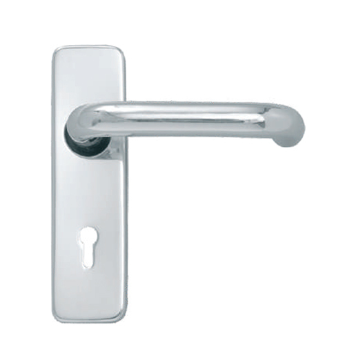 Aluminium Door Handle - High-Quality Aluminum, Standard Size, Polished Silver Finish | Durable and Stylish Door Closer/Opener for Residential and Commercial Use