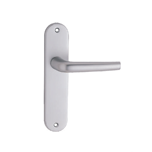 Aluminium Door Handle - Durable Aluminum, Standard Size, Polished Silver Finish | Sleek Design for Modern Interiors, Easy Installation
