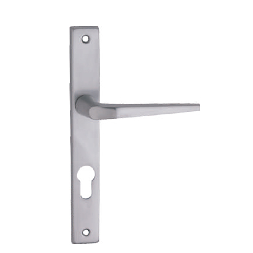 Aluminium Door Handle - Customizable Size, Polished Silver Finish | Durable Design for Versatile Use