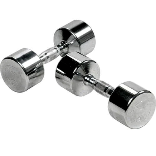 Steel Dumbbell - High-Quality Steel, Manual Operation , Ideal for Personal Use to Gain Strength and Tone Up Muscles with Warranty