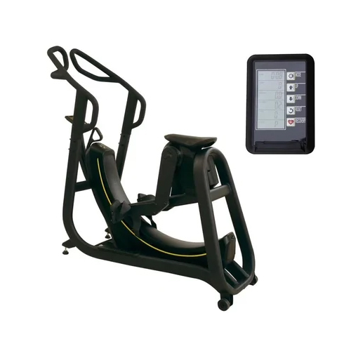 Curved Glide Elliptical Trainer
