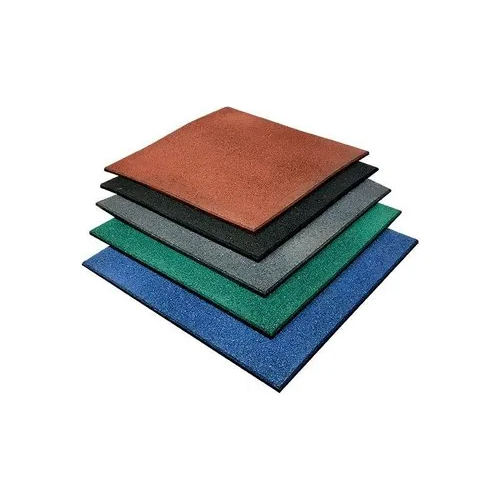 10 Mm Rubber Tile - Grade: Commercial Use