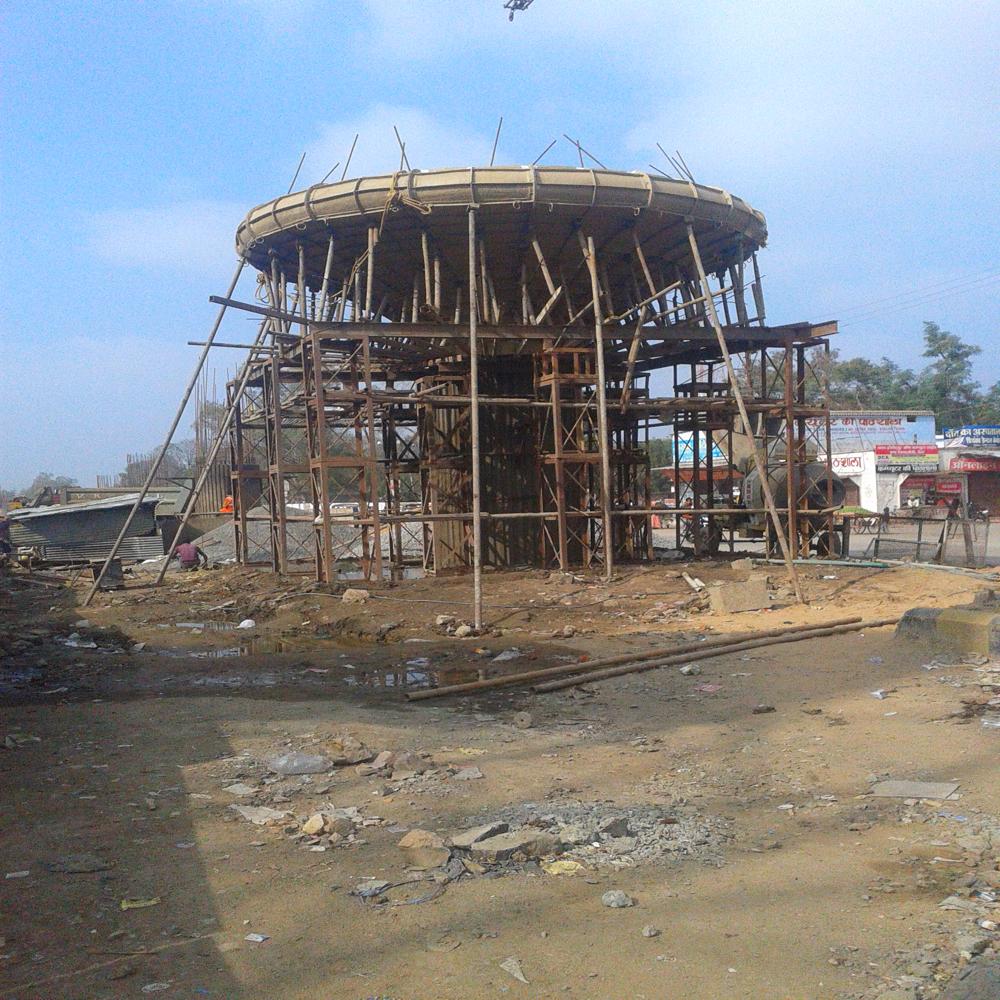 Frp Composite Pier Cap Shuttering - Color: Yellow