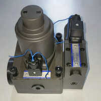 Yuken Hydraulic Valve - Color: Black