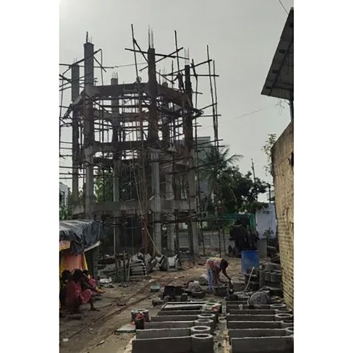 उच्चतम स्थान पर संग्रहण टैंक शटरिंग