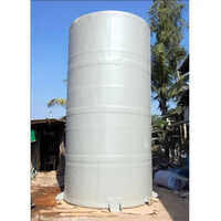 Vertical FRP Chemical Storage Tank