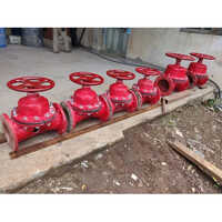 FRP Diaphragm Valves for SO2 piping in sugar factory