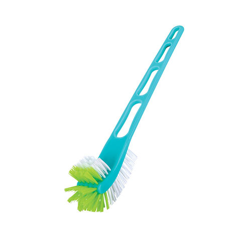 Double Hockey Toilet Brush - Color: Blue