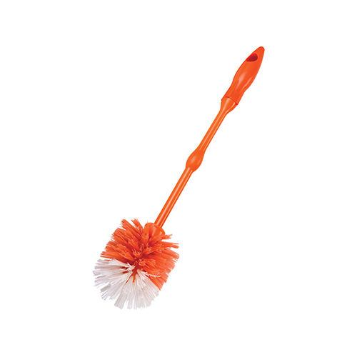 Round Toilet Brush - Color: Orange