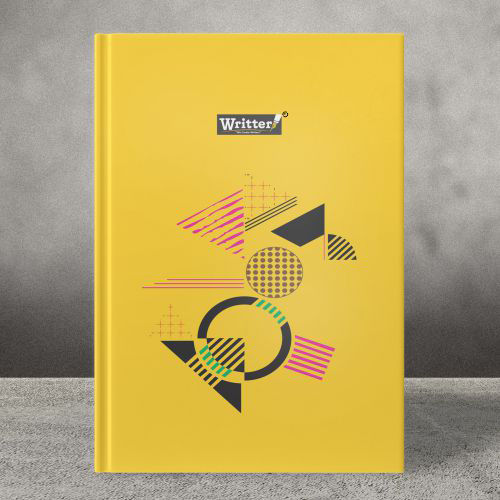 Yellow Hard Cover Book