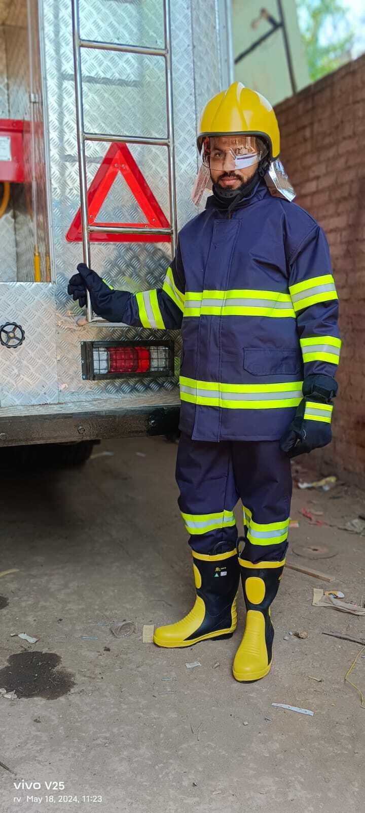 Fire Proximity Suit - Color: Navy Blue