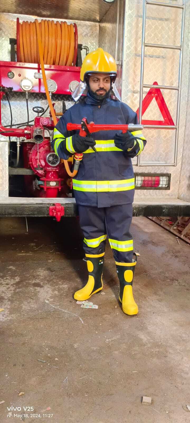 Fire Proximity Suit - Color: Navy Blue