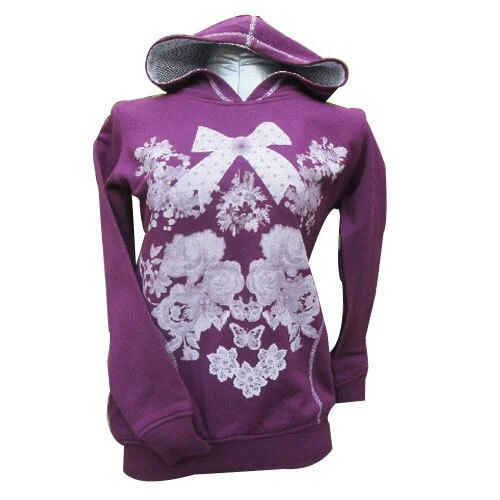 Designer Girls Sweatshirts - Color: Dark Purple