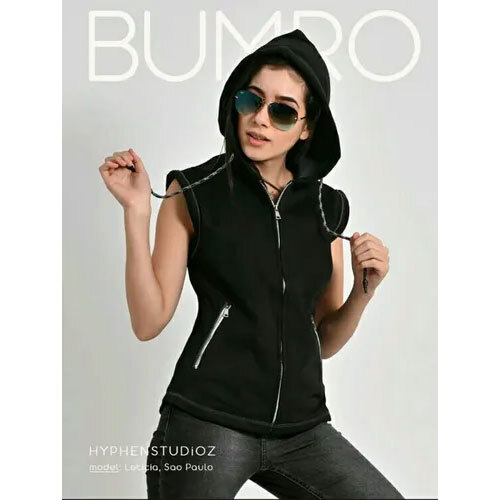 Ladies half sleeve sweat shirt