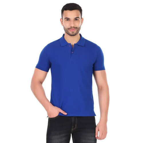 Blue Half Sleeve T Shirt