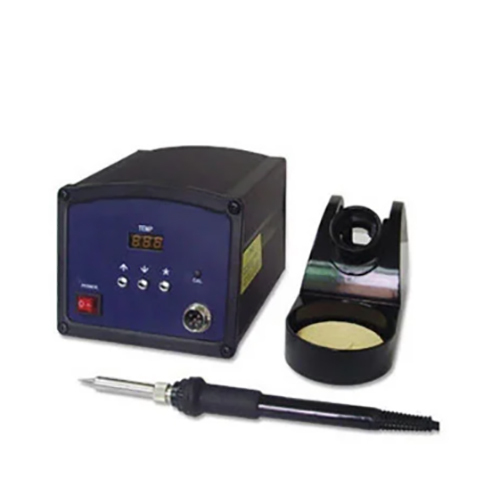 Digital Temperature Control Soldering Station - Color: Black