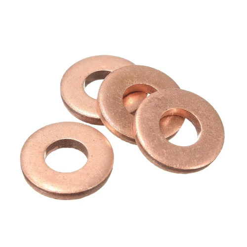 M16 Round Copper Washer - Size: 16 Mm