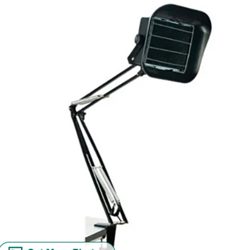 High-Performance Soldering Fume Absorber - Color: Black