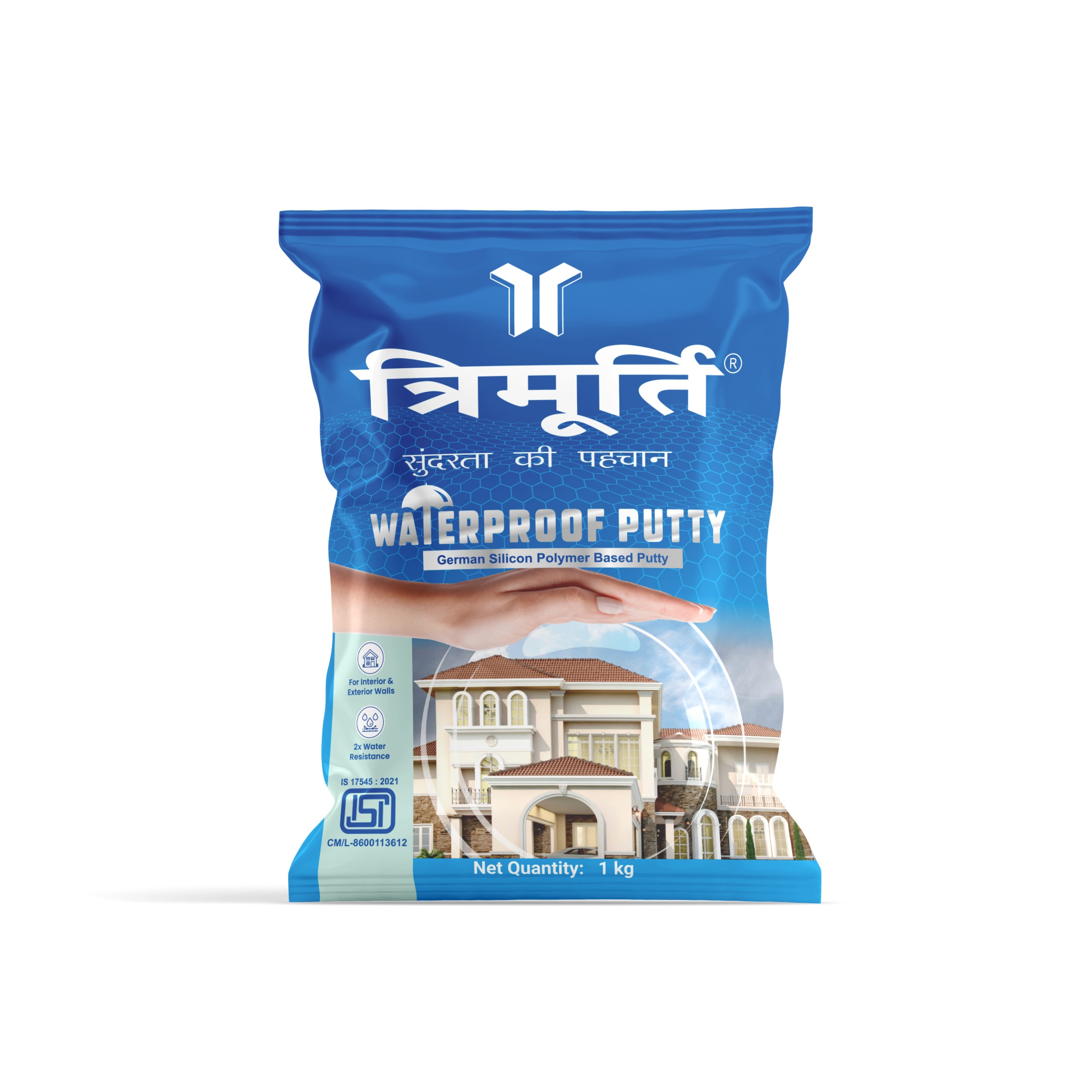 Trimurti 1 Kg Waterproof Wall Putty