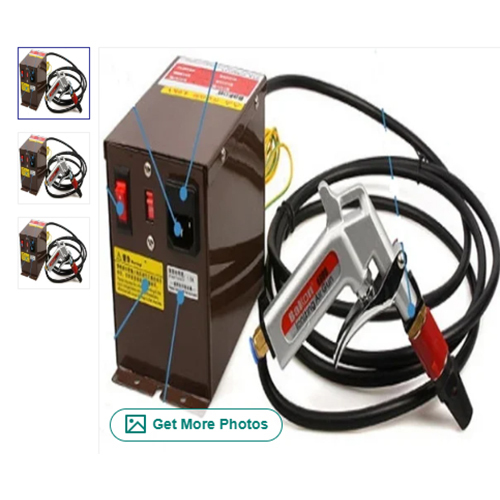 Anti-Static Air Gun - 22.5x17.5x6 cm, Matte Black | 50 Volt, Lightweight, Ergonomic Design, Adjustable Airflow, 1-Year Warranty