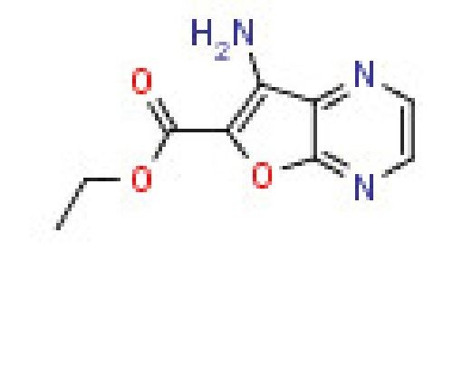 7-Amino-furo[2,3-b]pyrazine-6-carboxylic acid ethyl ester