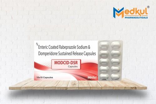 Rabeprazole Sodium  20 mg  Domperidone  30 mg Capsules