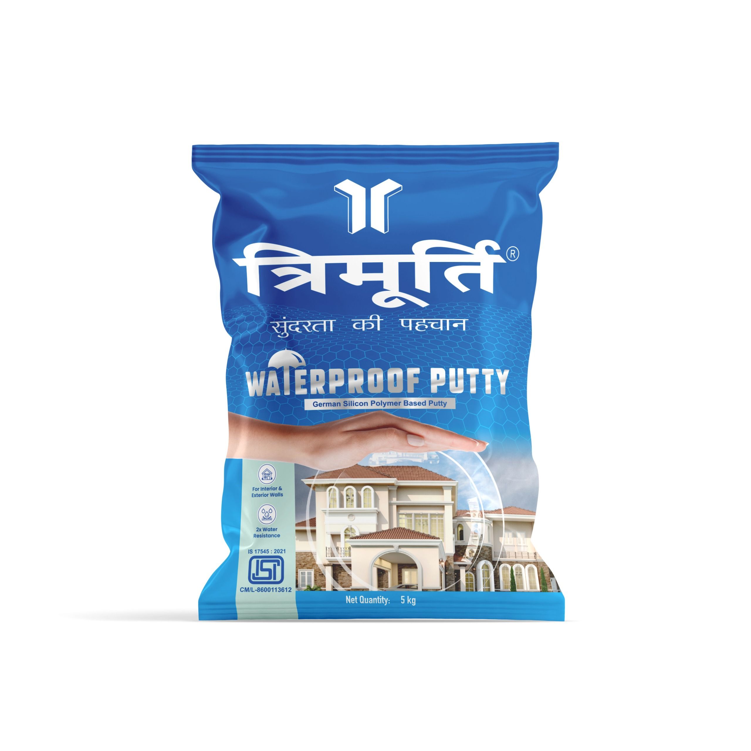 Trimurti 5 Kg Waterproof Wall Putty