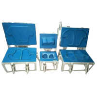 Ceramic Gloves Mold - Mild Steel, Standard Size, Blue Finish | Durable Epoxy And Fiberglass Composition, Ideal For Custom Design