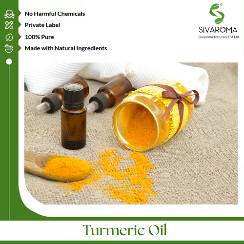 Turmeric Oil - Cas No: 8024-37-1, Yellow To Reddish-brown Liquid, 100% Pure, Steam Distilled With Warm, Earthy Aroma | Uses In Aromatherapy, Skincare & Pharmaceuticals