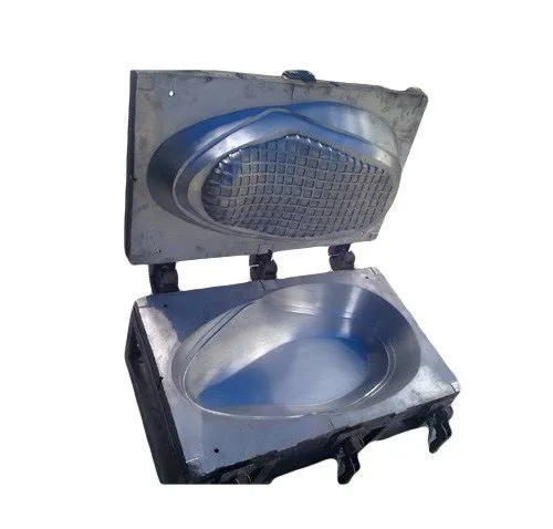 Two Wheeler Seat Aluminum Mold - Color: Silver