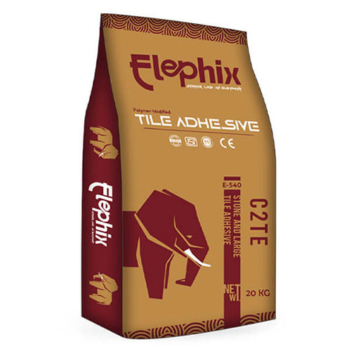 Stone And Large Tile Adhesive - Color: Grey/White