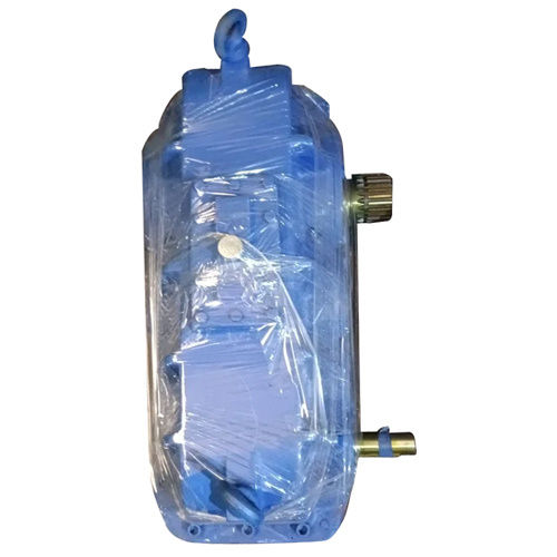 Stainless Steel Eot Crane Gear Box - Color: Blue Paint Coated