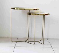 Nesting Table Set in Gold