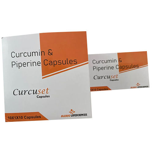 Curcumin And Piperine Capsules - Drug Type: General Medicines